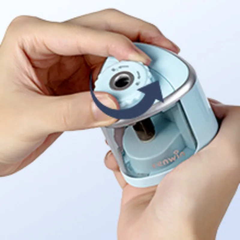Electric Pencil Sharpener Usb - Taşınabilir, Pille Çalışan Elektrikli Kalemtıraş, Çocuklar,