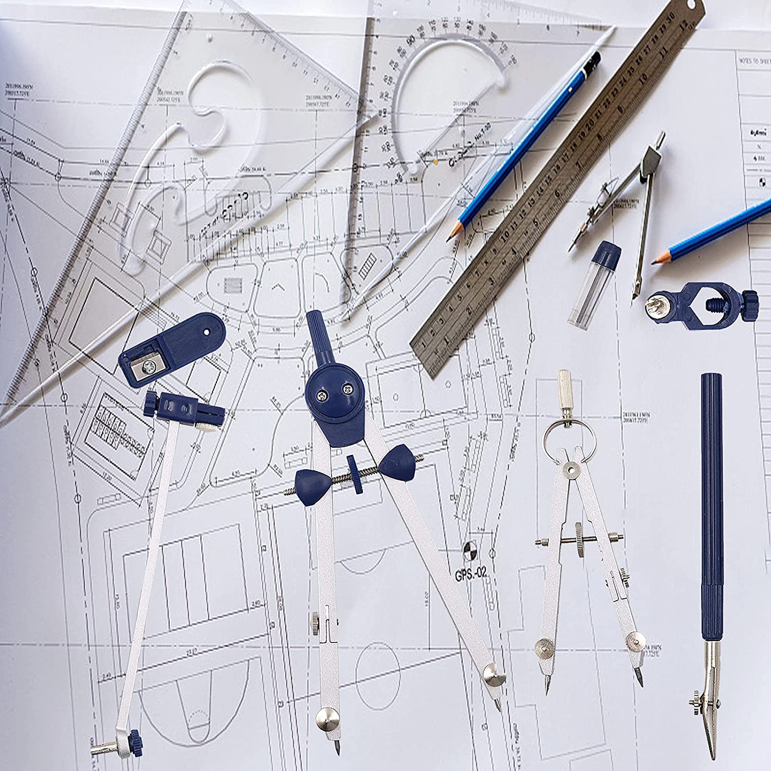A46M-9Pc Çizim Pusulası Geomet - Math Geometry Set With Compass incelemesi ve fiyatı